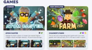 CHAINERS GAMES